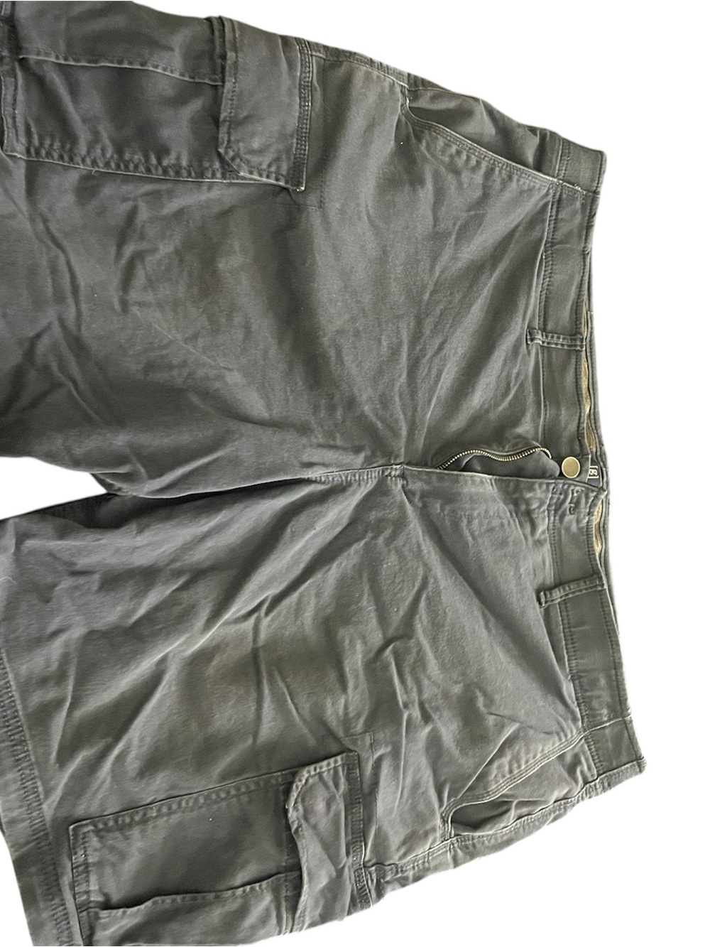 George Navy Blue Cargo Shorts with Side Pockets